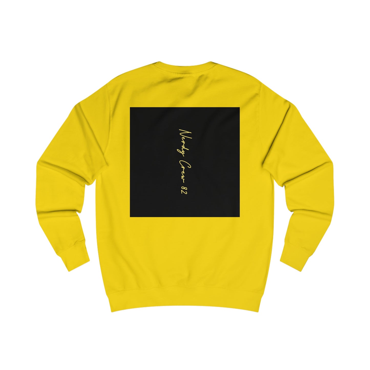 1A7.1 Black & Yellow Little Nerd Unisex Sweatshirt