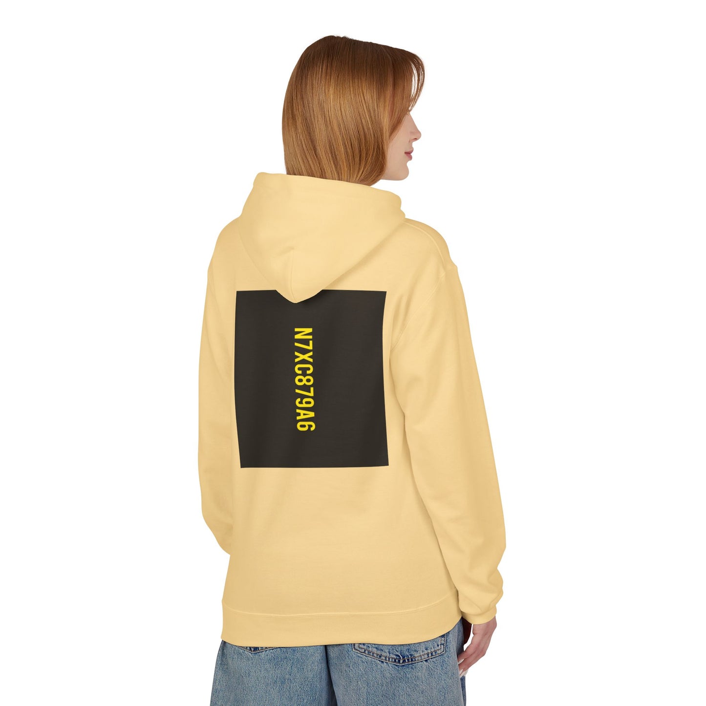 1$a2 Nerdy Crew 82s Yellow Haze Fleece Hoodie