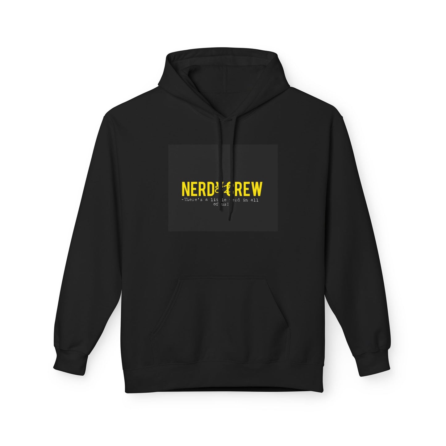 1$a2 Nerdy Crew 82s Yellow Haze Fleece Hoodie