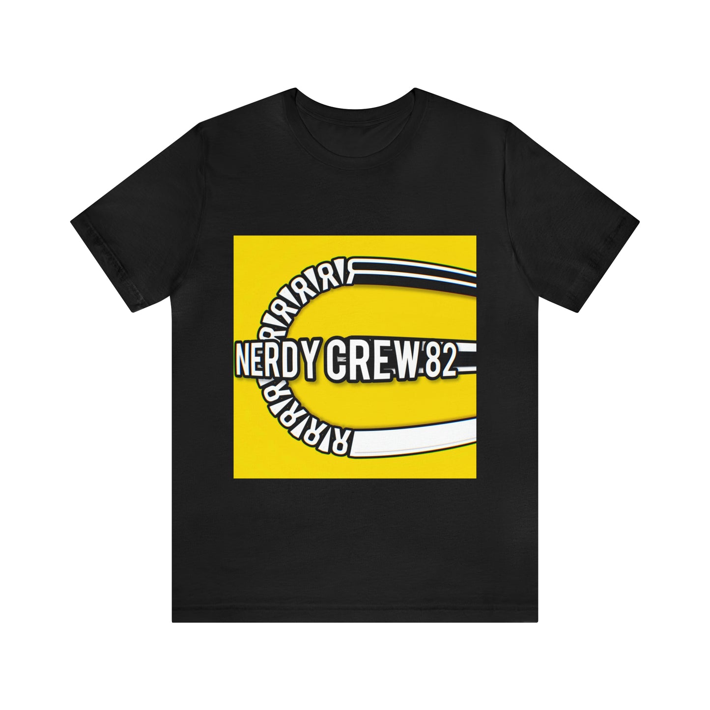 Nerdy crew 82277 Unisex Jersey Short Sleeve Tee