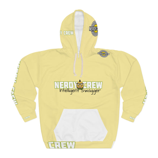 (“Nerdy Supreme”) 4 Unisex Pullover Hoodie (AOP)