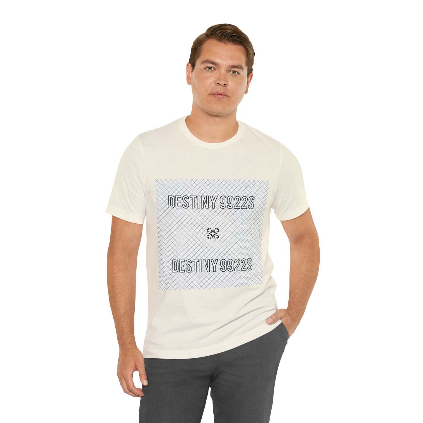 destiny 893 cream Unisex Jersey Short Sleeve Tee