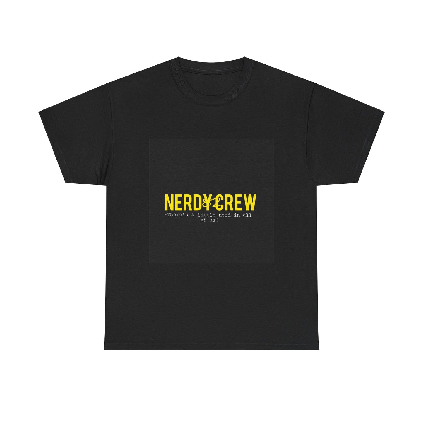 1$1a Nerdy Crew 82 Official (Major-T)Unisex Heavy Cotton Tee