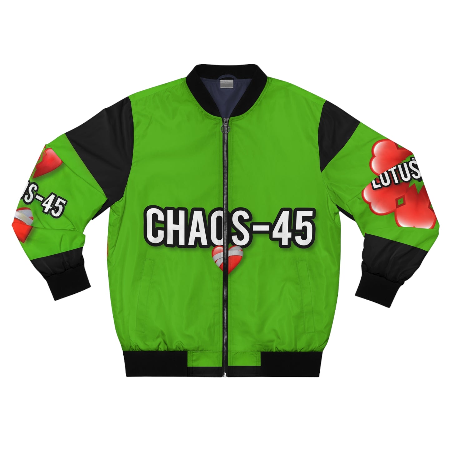 Chaos Lotus Men's Bomber Jacket (AOP)
