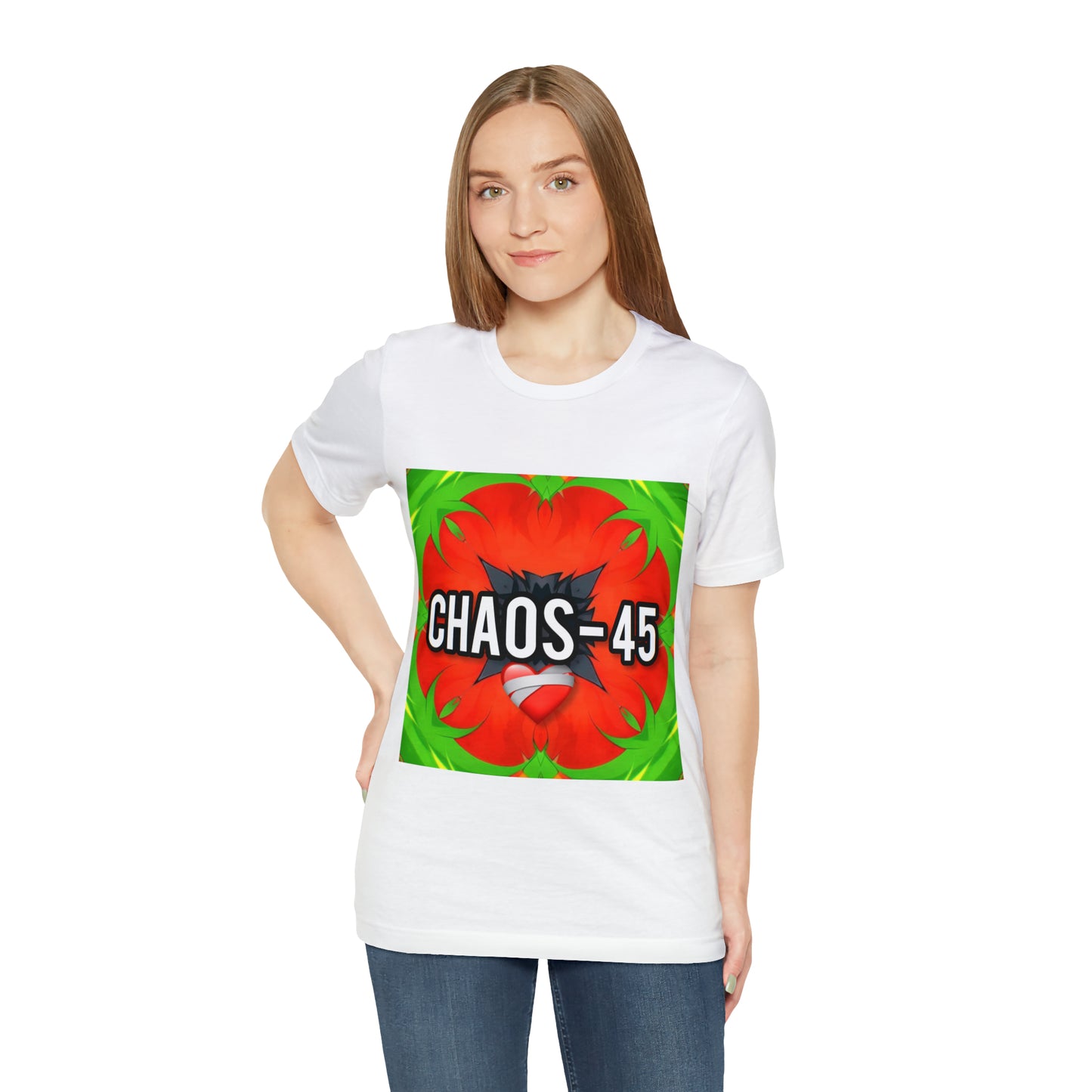 1A-Chaotic 4578 Unisex Jersey Short Sleeve Tee