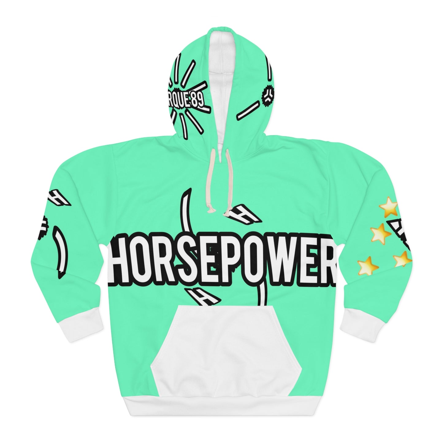 Horsepower 789 Unisex Pullover Hoodie (AOP)