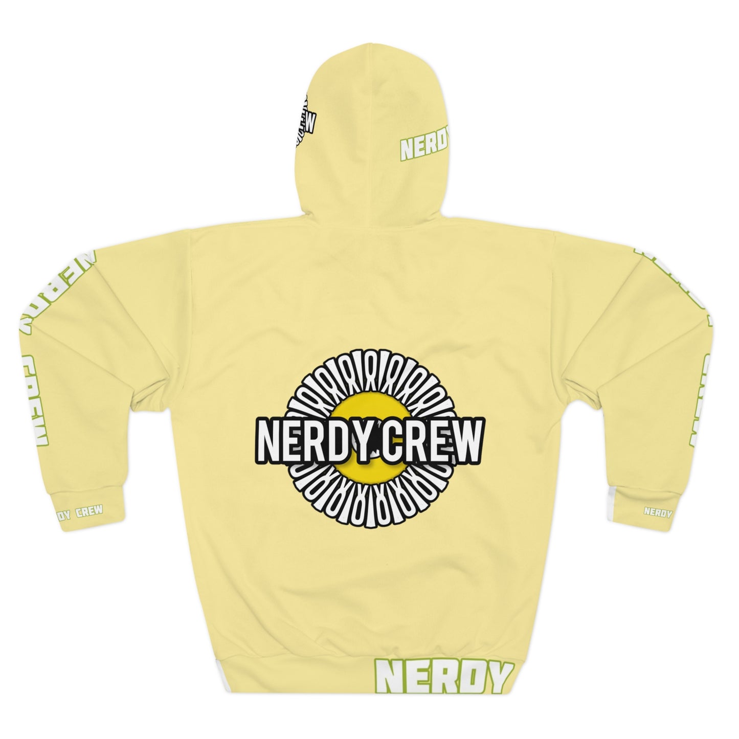 (“Nerdy Supreme”) 4 Unisex Pullover Hoodie (AOP)