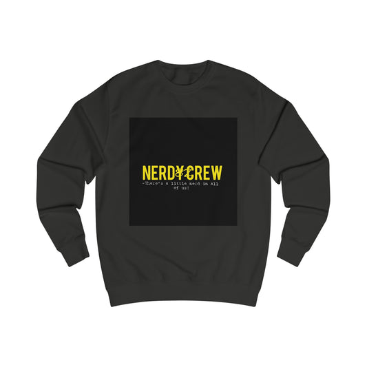 1A7.1 Black & Yellow Little Nerd Unisex Sweatshirt