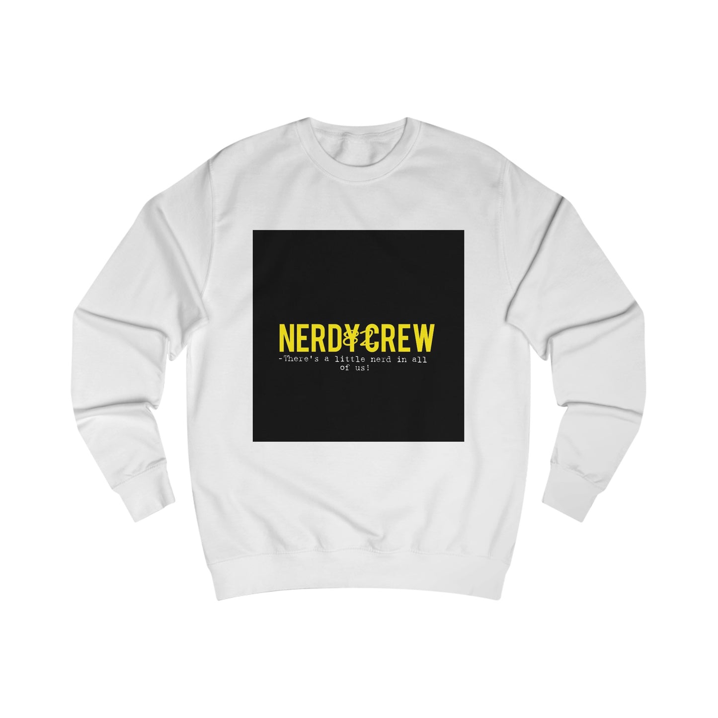 1A7.1 Black & Yellow Little Nerd Unisex Sweatshirt