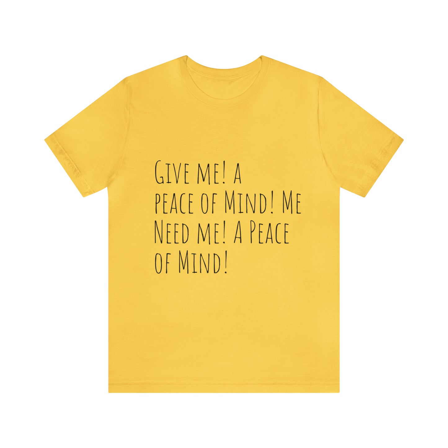 Unisex Jersey Short Sleeve Tee (LionEl's Peace of Mind)